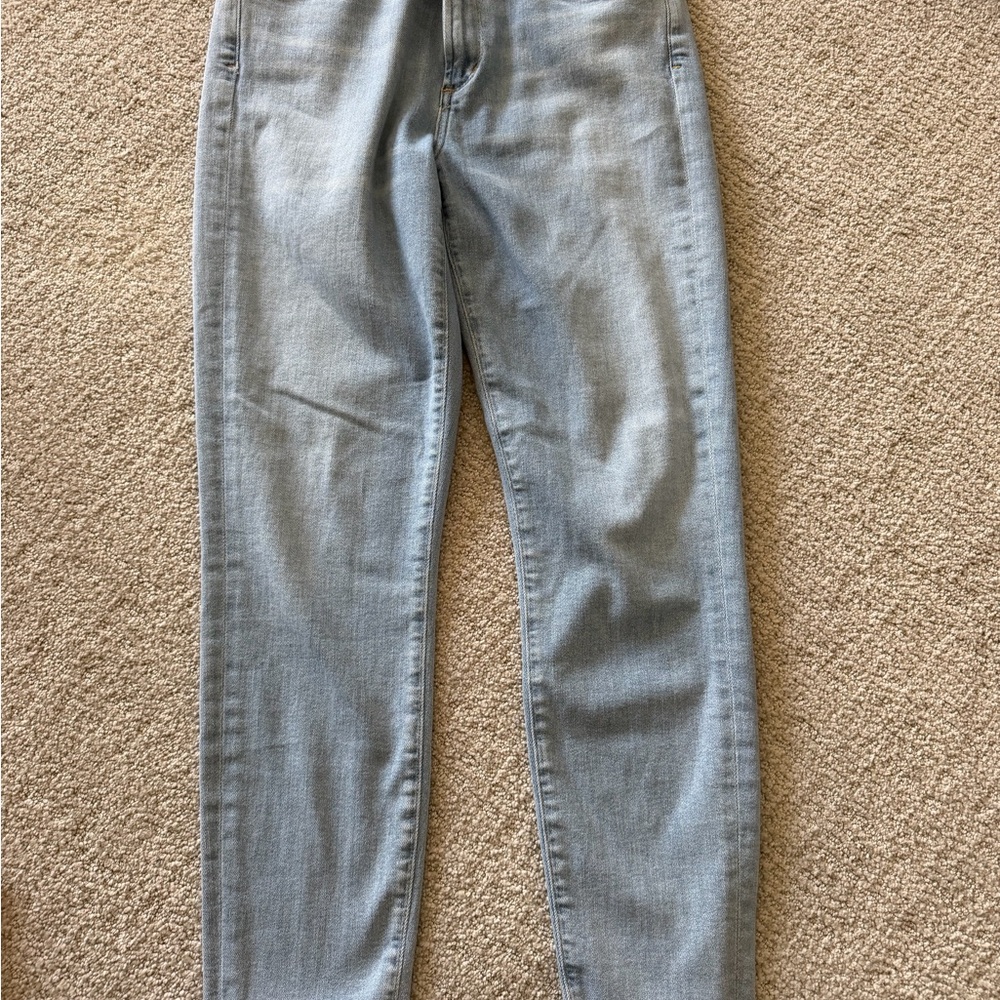 Agolde Women's Gray Ankle & Cropped Jeans